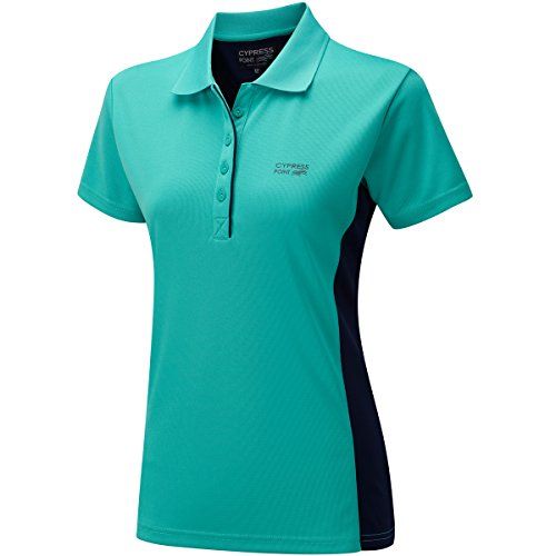 ladies cotton spandex polo shirt